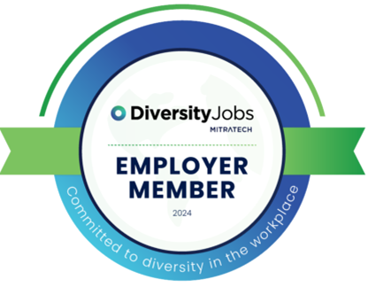 Diversity Jobs Employer Member 2024 logo